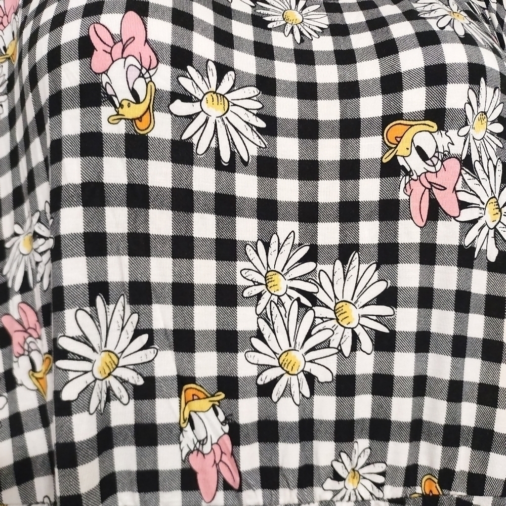 Torrid 5 Disney Daisy Duck Gingham Plaid Dress Checkered NEW 28 - Picture 5 of 7